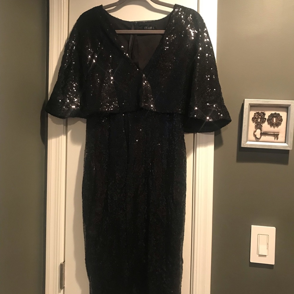 ASOS Club L sequined dress size 12